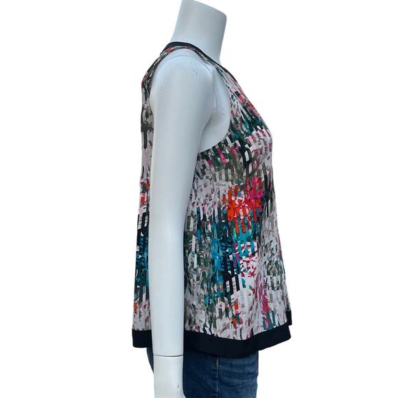 Elizabeth and James Womens Sleeveless Silk Blouse Size Small - Picture 5 of 9